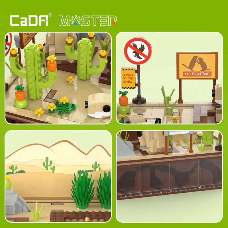 CaDA Prairie Dogs Kinetic • Set C71008W • SetDB