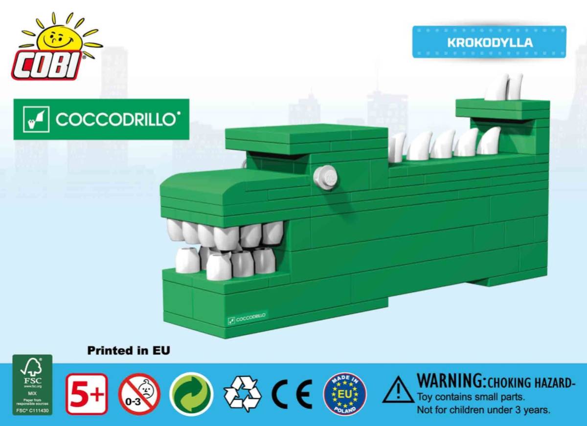Crocodile Krokodylla (COBI-01287) — Prix et comparaison | Brick Broker