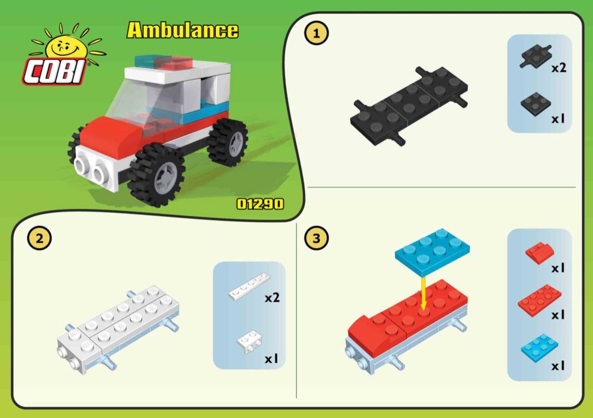 Camion de pompiers (COBI-01291) — Prix et comparaison | Brick Broker