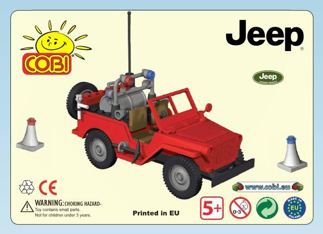 Willys MB Patrouille des pompiers (COBI-1429) — Prix et comparaison | Brick Broker