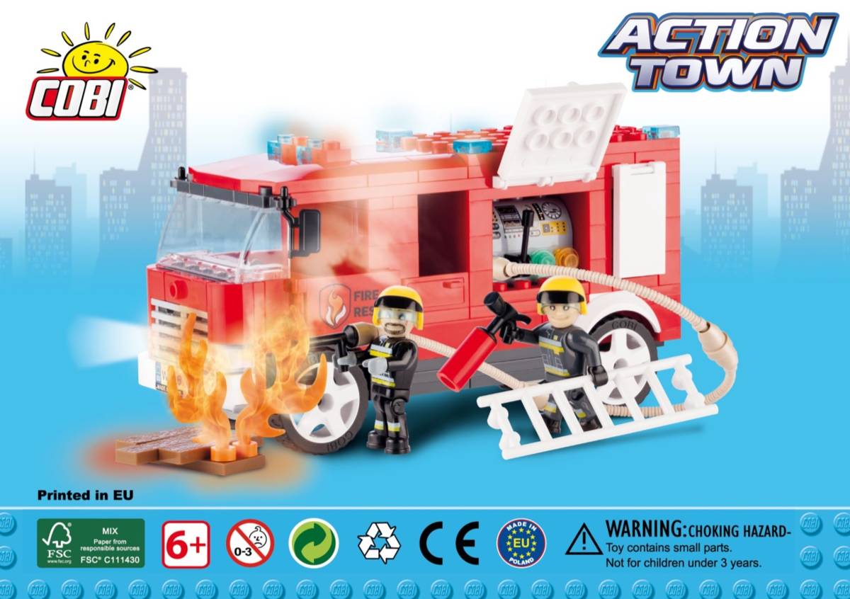 Camion de pompiers - Action Town (COBI-1469) — Prix et comparaison | Brick Broker