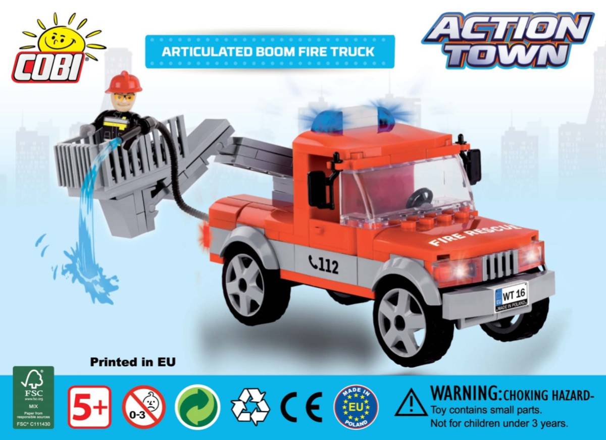 Camion de pompiers articulé (COBI-1479) — Prix et comparaison | Brick Broker