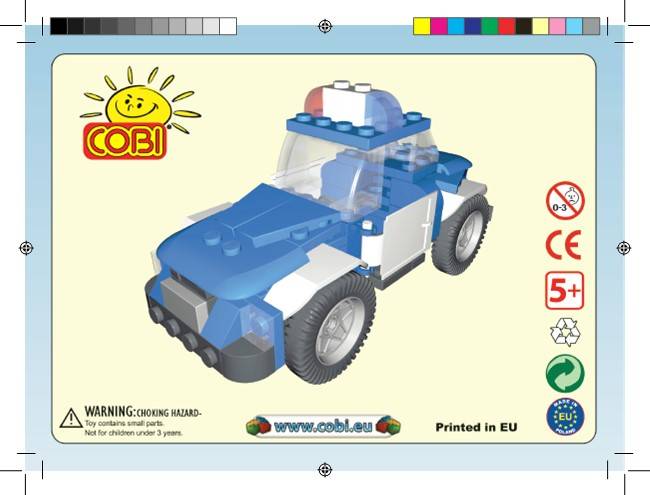 Voiture de police - Action Town (COBI-1525) — Prix et comparaison | Brick Broker