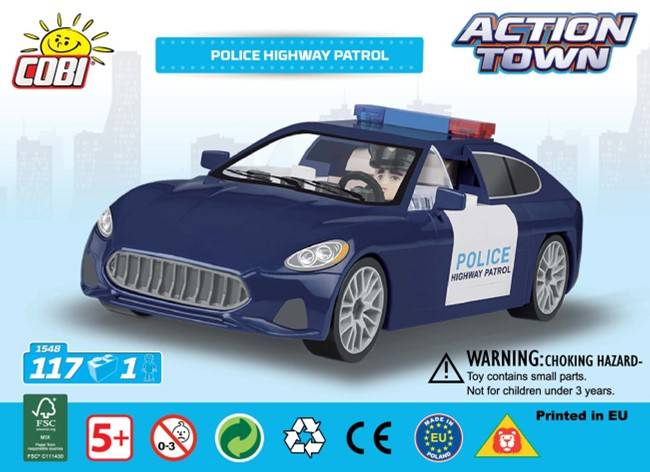 Police Highway Patrol (COBI-1548) — Prix et comparaison | Brick Broker