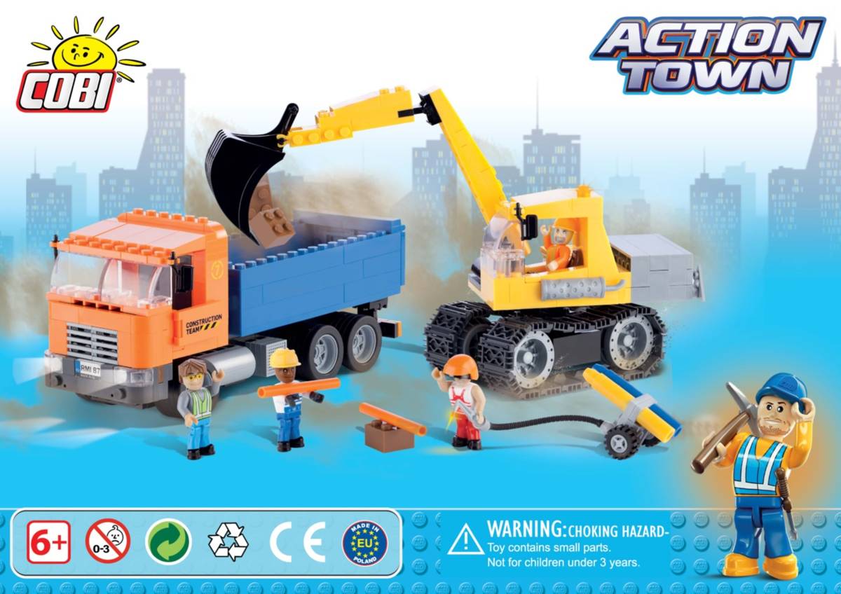 Camion benne et pelleteuse (COBI-1667) — Prix et comparaison | Brick Broker