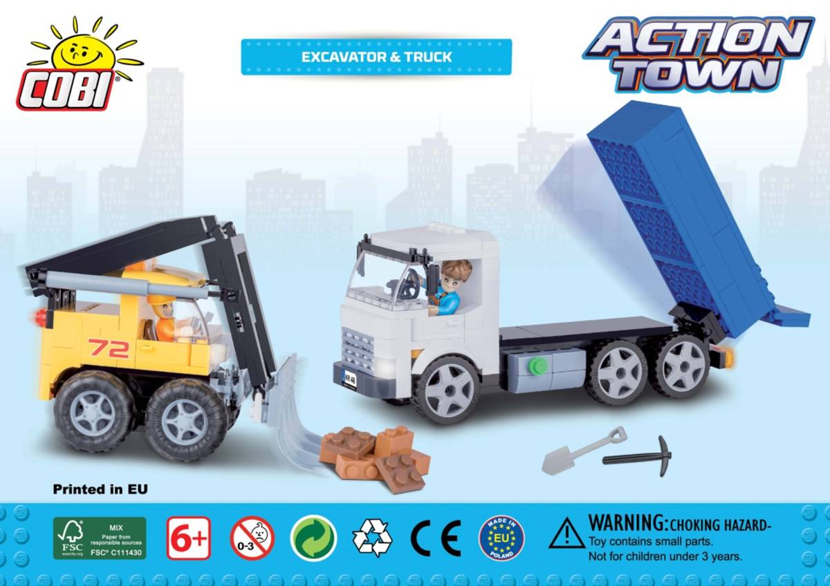 Excavatrice & Camion (COBI-1676) — Prix et comparaison | Brick Broker