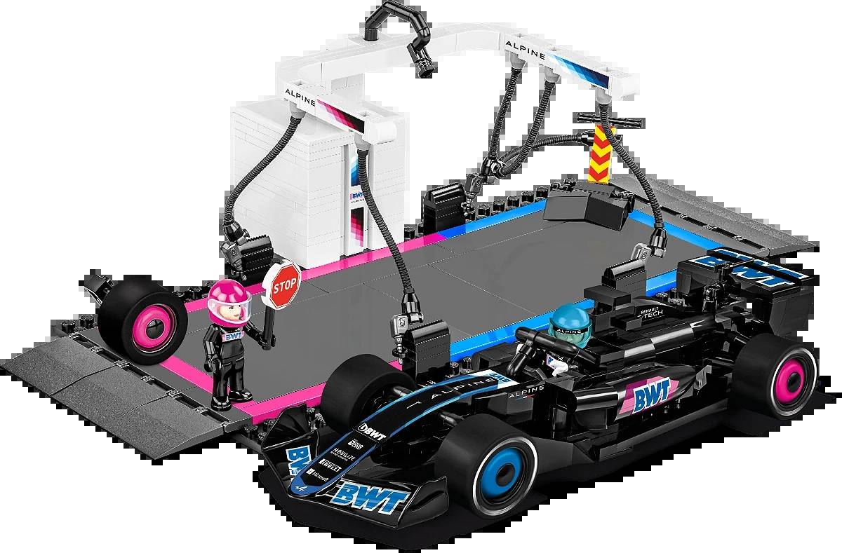 BWT Alpine F1 Pit Stop (COBI-1685) — Prix et comparaison | Brick Broker
