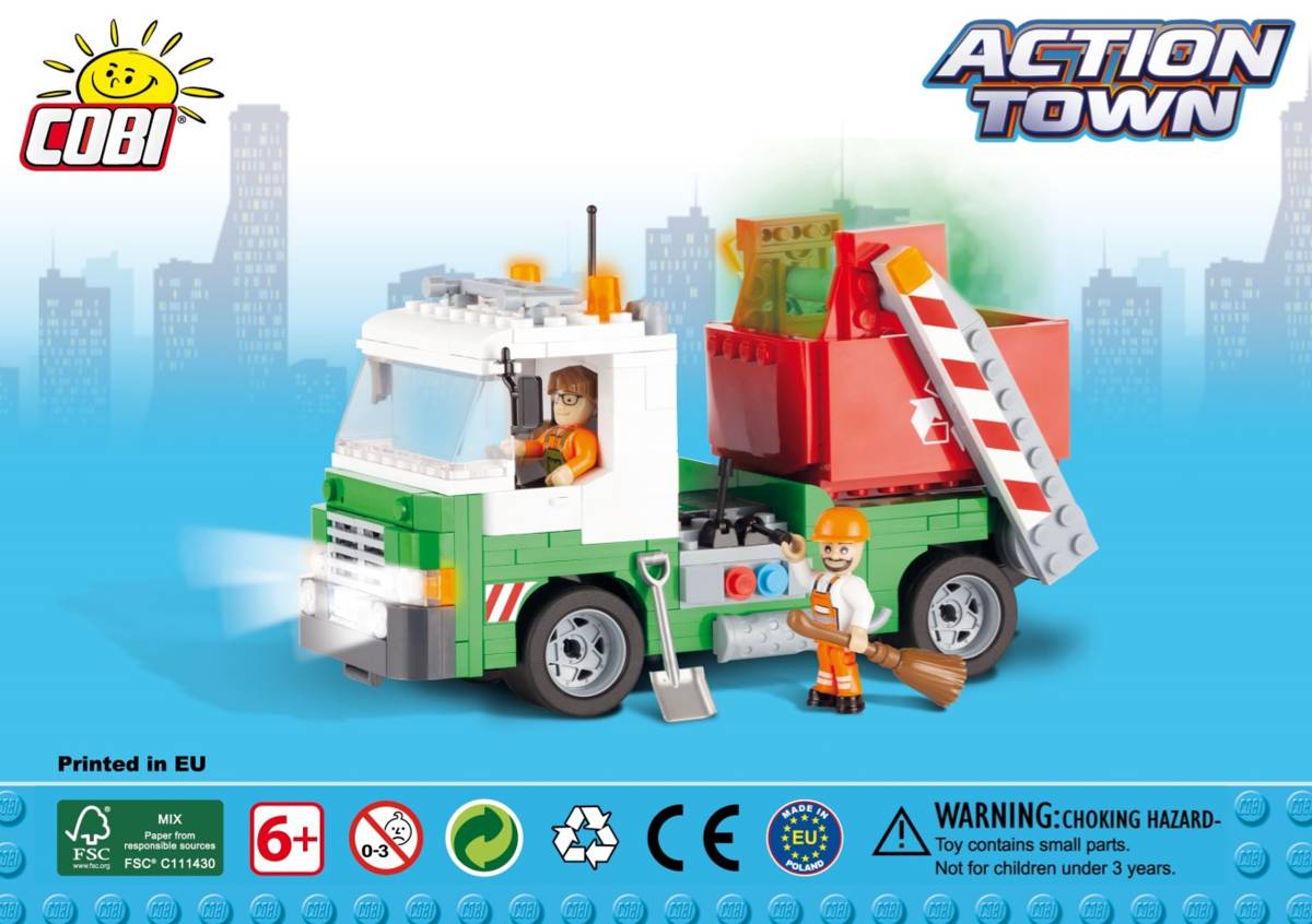 Camion-poubelle avec benne basculante - Action Town (COBI-1781) — Prix et comparaison | Brick Broker
