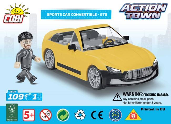 Voiture de sport décapotable - GTS (COBI-1804) — Prix et comparaison | Brick Broker