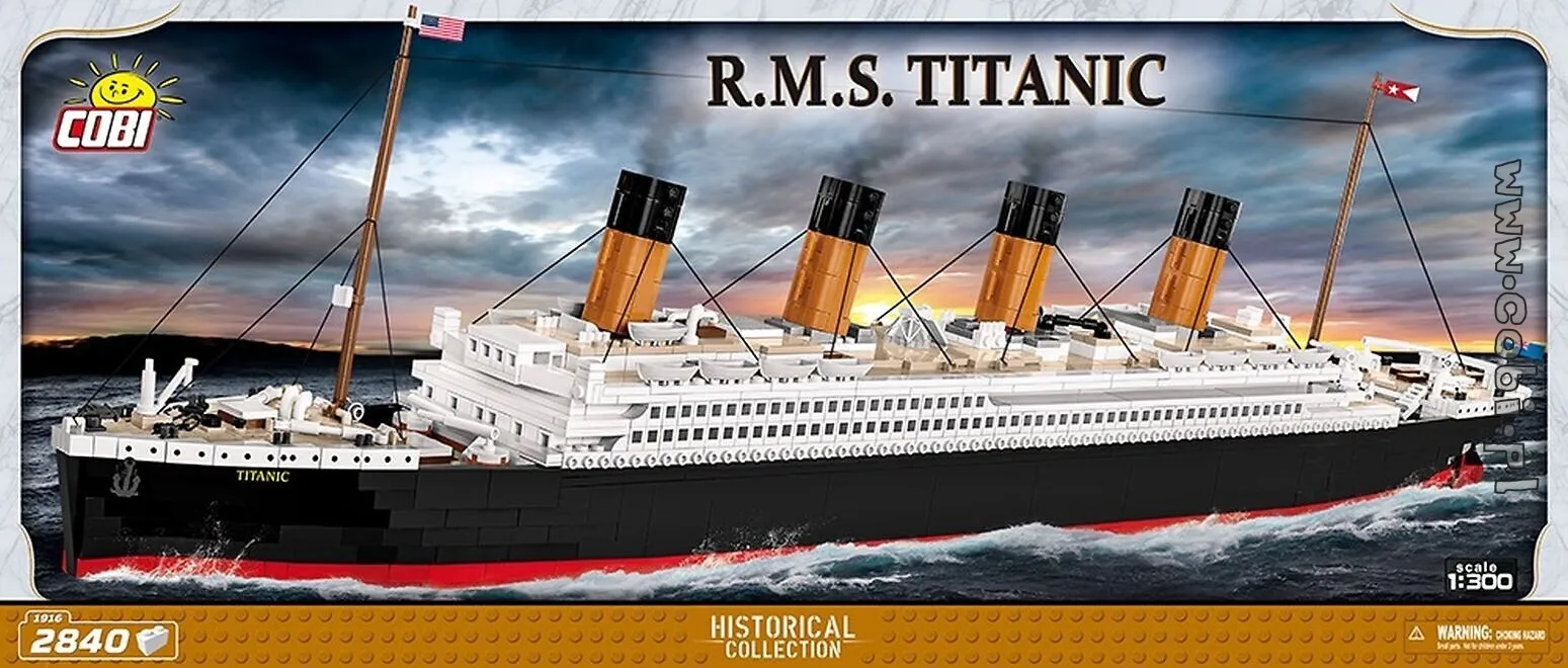 Cobi titanic lego set sale