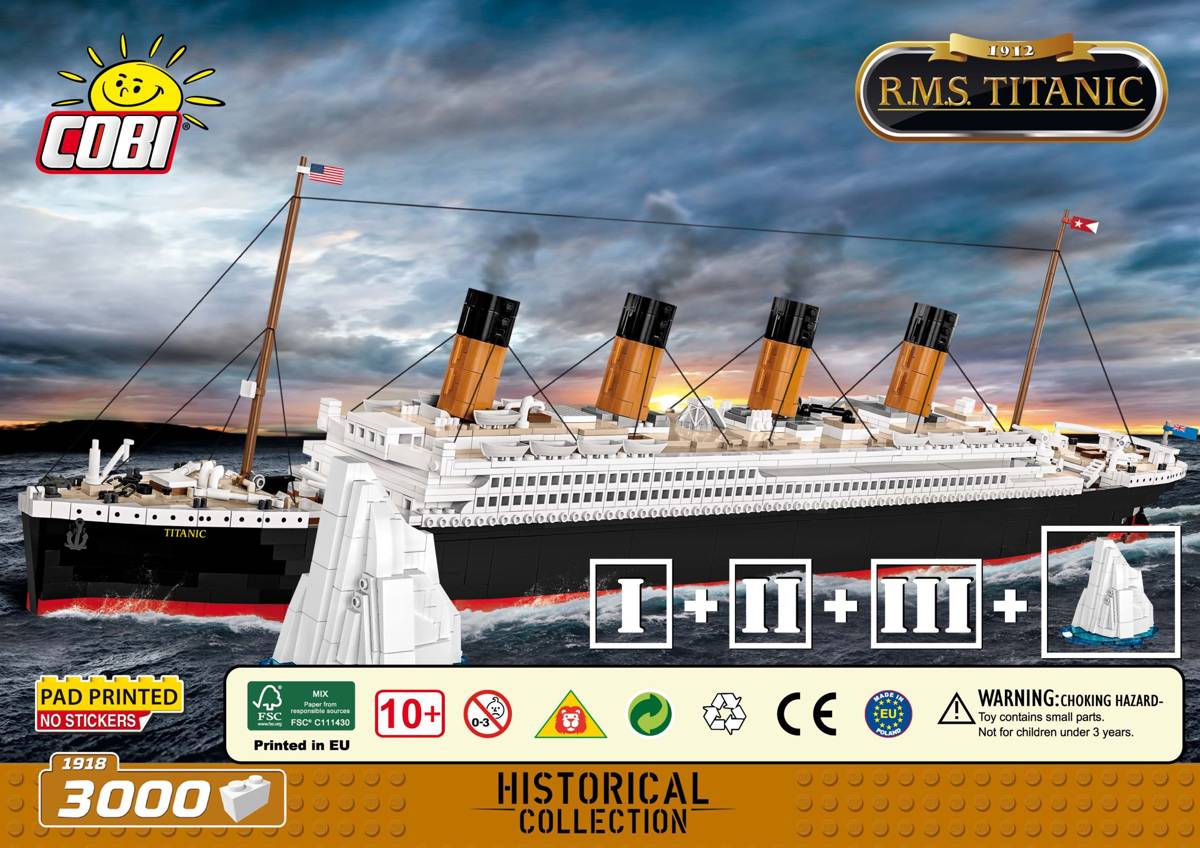 Titanic RMS (COBI-1918) — Prix et comparaison | Brick Broker