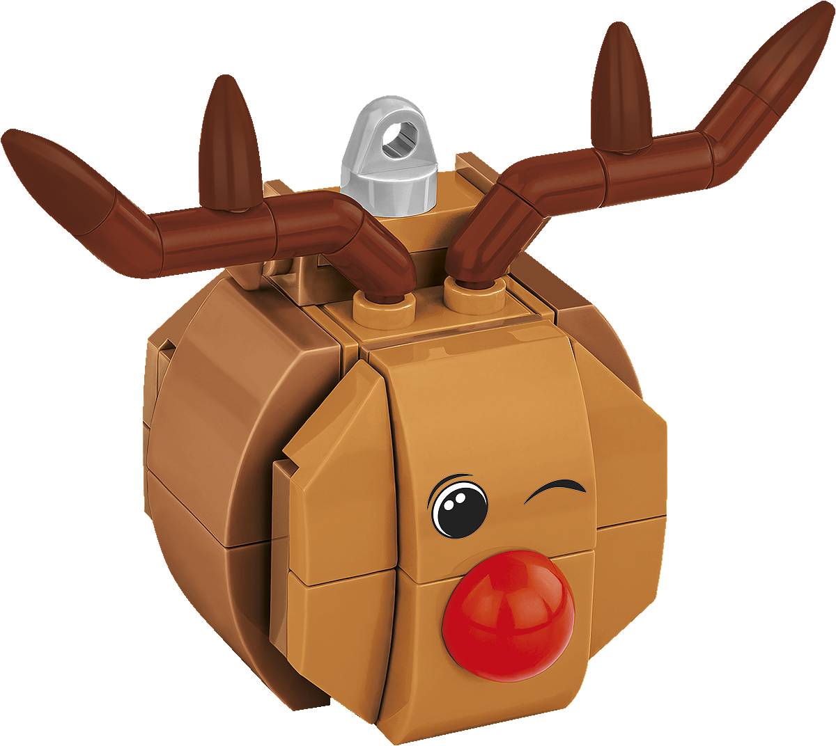 Décorations de sapin de Noël - Renne au nez rouge (COBI-20014) — Prix et comparaison | Brick Broker