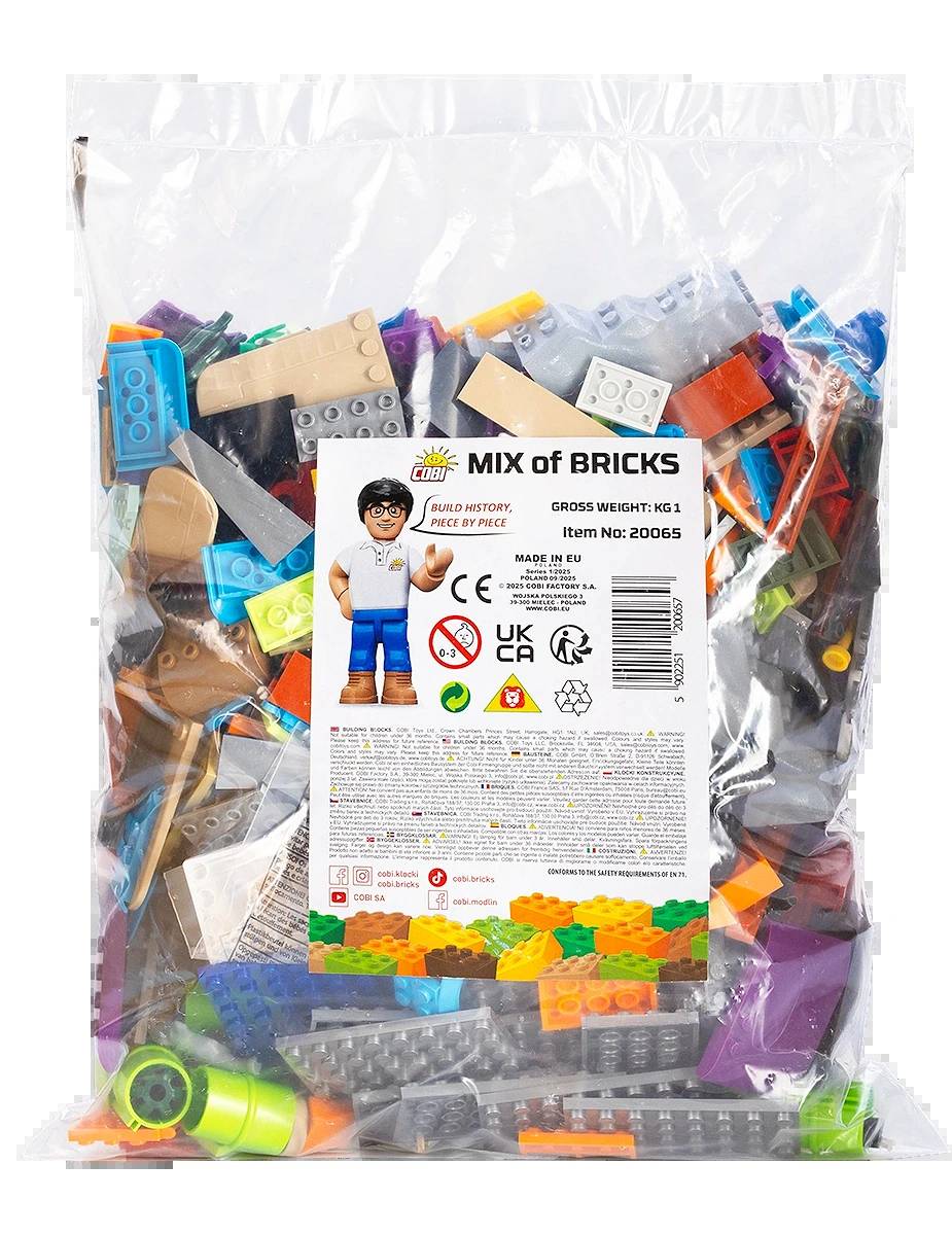 Mélange de construction 1 kg - un sac (COBI-20065) — Prix et comparaison | Brick Broker
