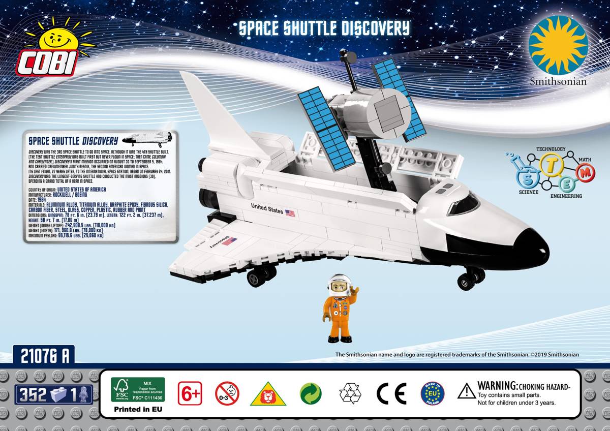 Navette spatiale Discovery (COBI-21076A) — Prix et comparaison | Brick Broker