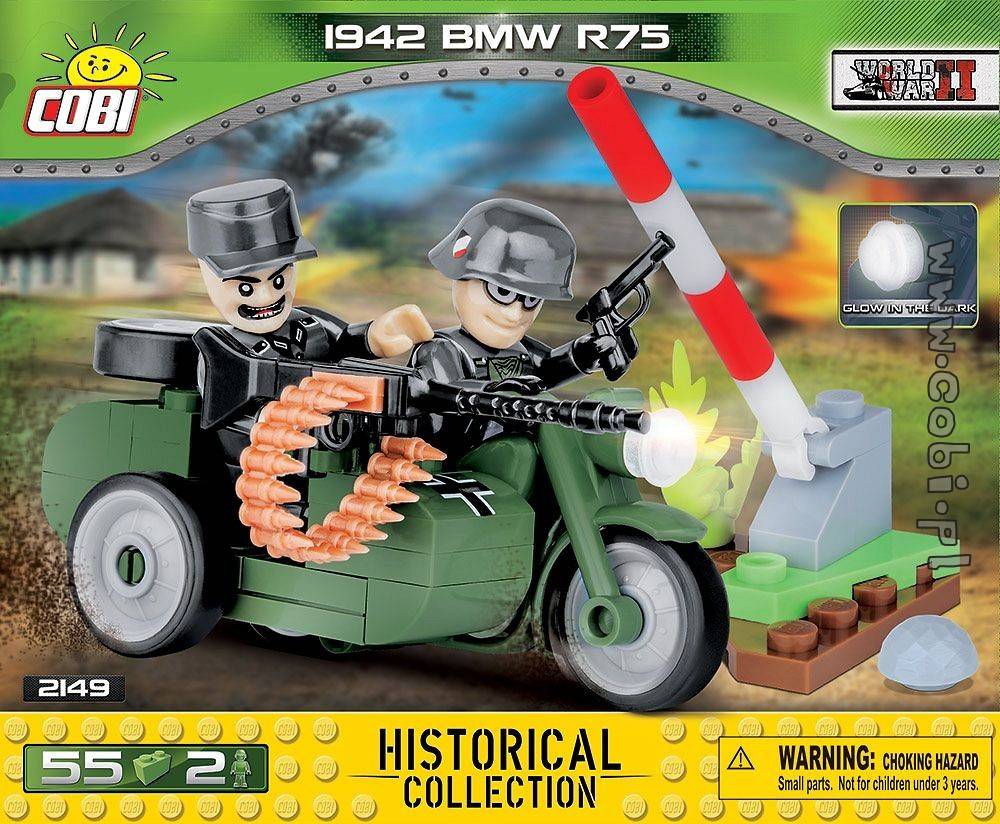 Manual de uso Cobi set 2397 Small Army WWII BMW R75 Sahara Manual de uso Cobi set 2397 Small Army WWII BMW R75 Sahara