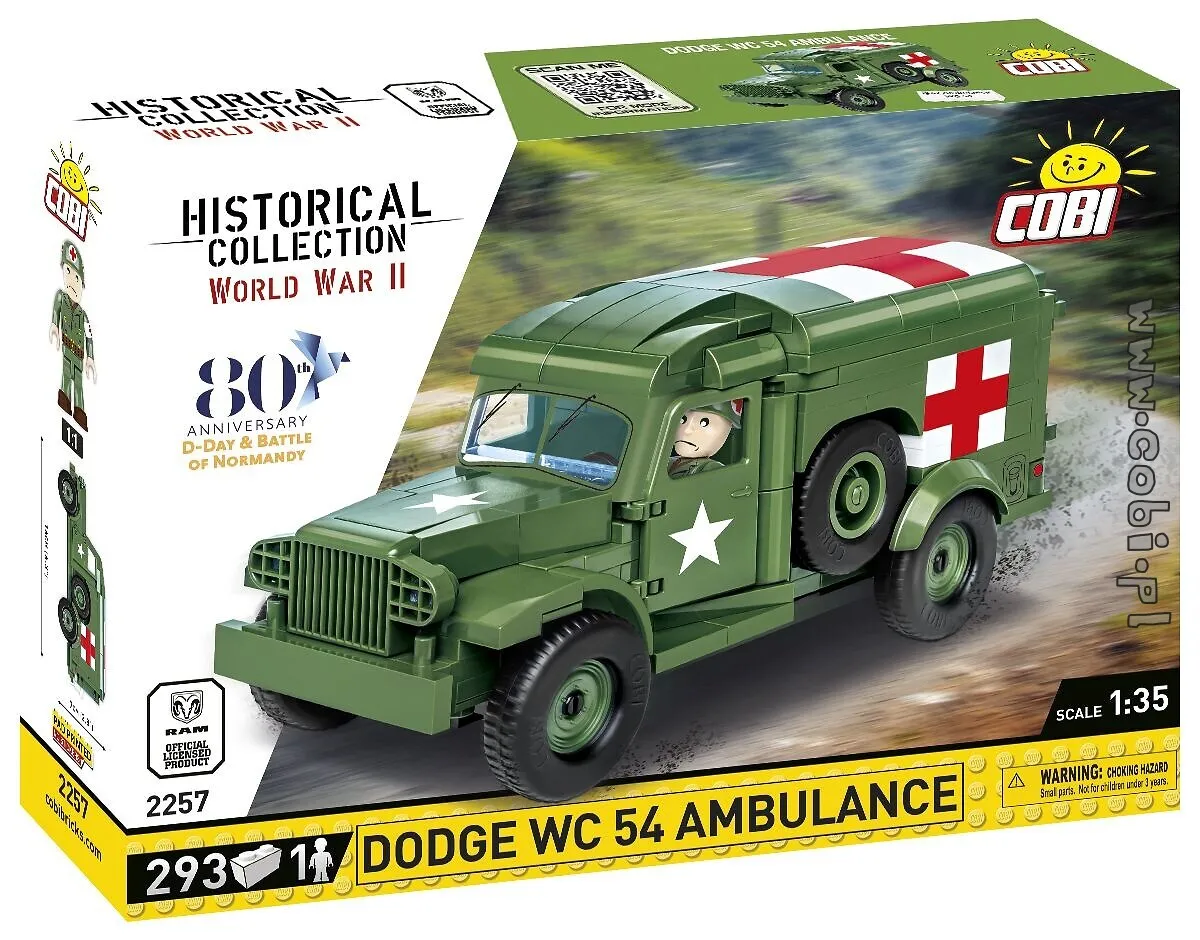 Cobi Dodge WC-54 Ambulance • Set 2257 • SetDB