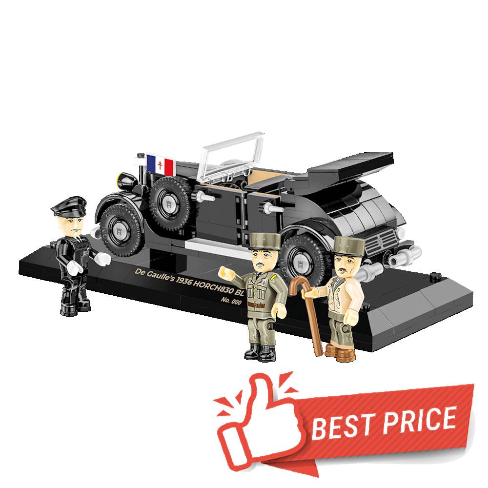 Cobi Horch830BL De Gaulle Limited Edition • Set 2260 • SetDB