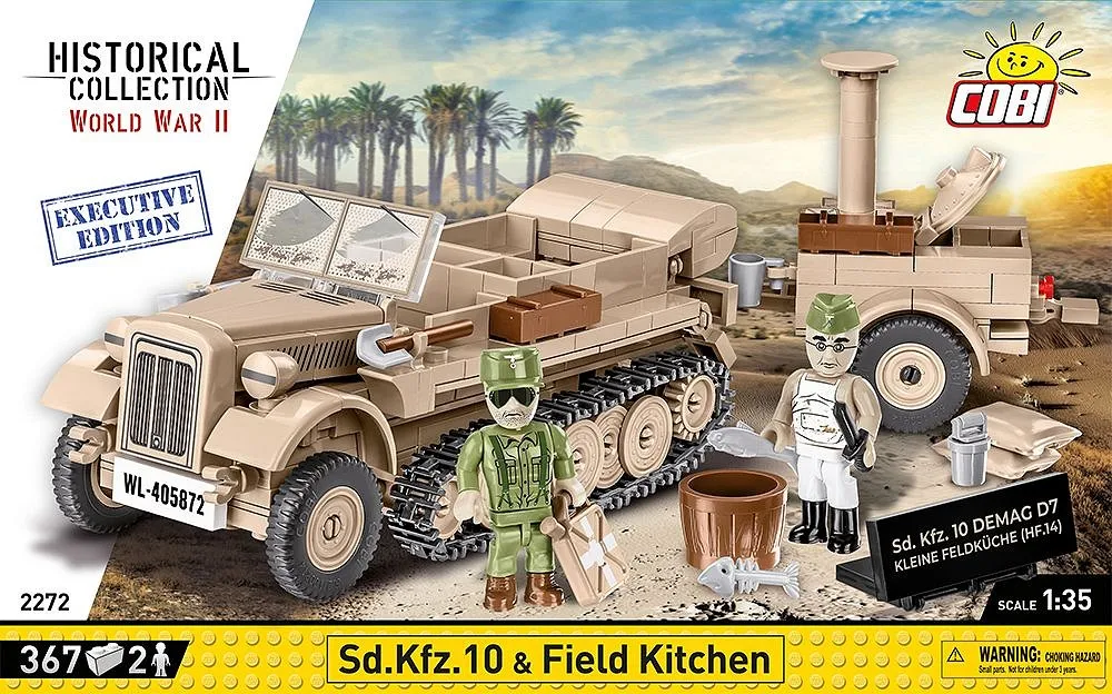 Cobi Sd.Kfz 10 Field Kitchen Executive Edition • Set 2272