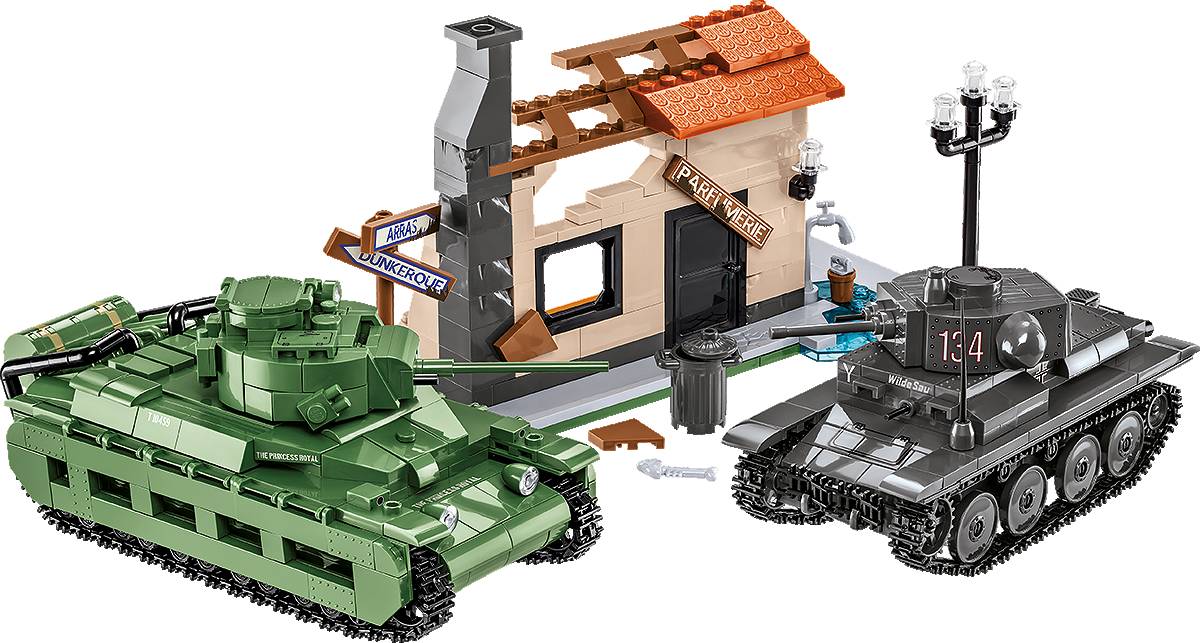 Bataille d'Arras 1940 Matilda II vs Panzer 38(t) (COBI-2284) — Prix et comparaison | Brick Broker