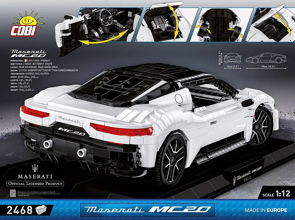 Cobi Maserati MC20 Executive Edition • Set 24334 • SetDB