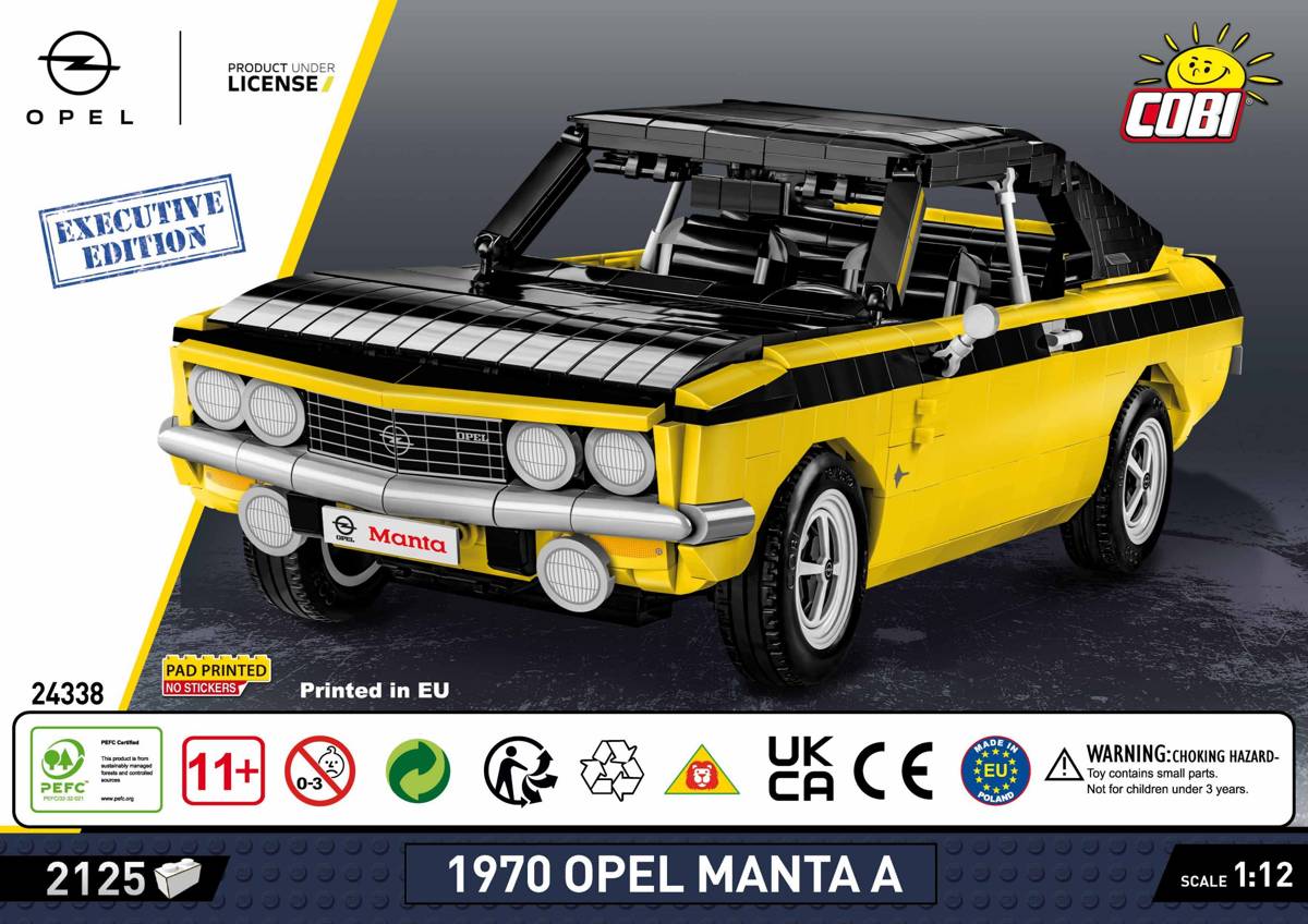 Opel Manta A 1970 - Édition Executive (COBI-24338) — Prix et comparaison | Brick Broker