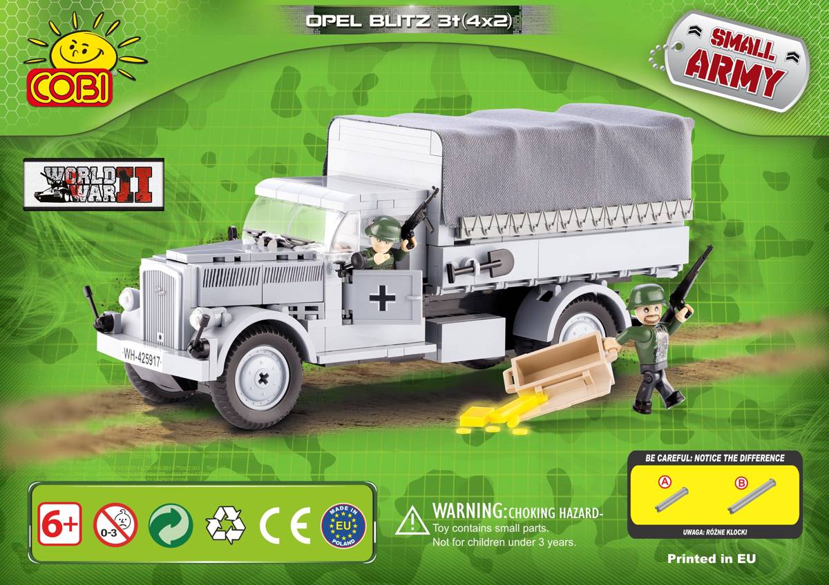 Opel Blitz 3t (4x2) (COBI-2449) — Prix et comparaison | Brick Broker