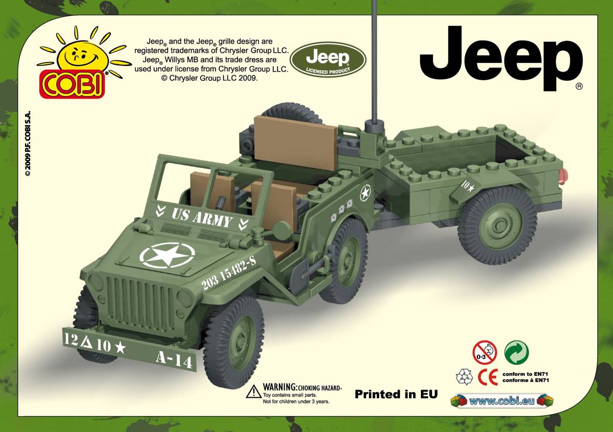 Jeep Willys MB avec barge de débarquement (COBI-24500) — Prix et comparaison | Brick Broker