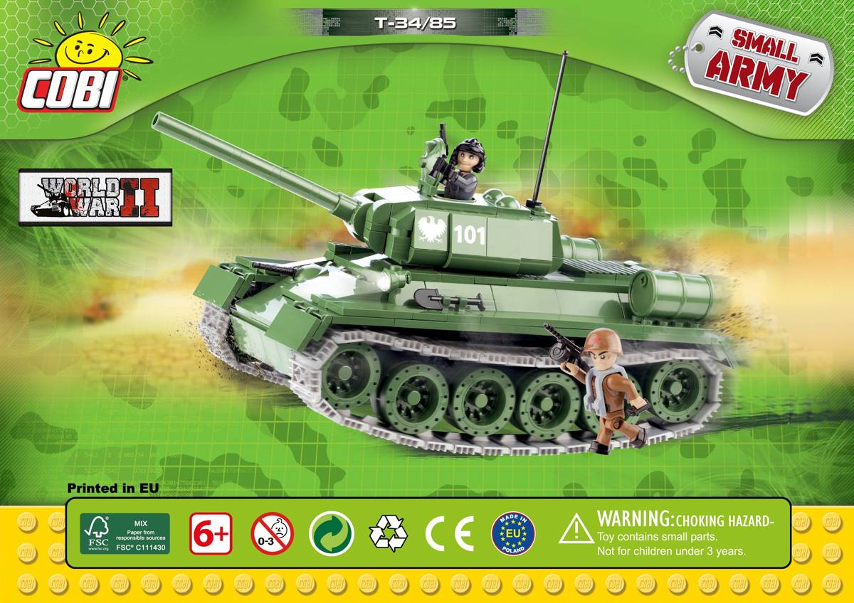 T-34/85 (COBI-2452) — Prix et comparaison | Brick Broker