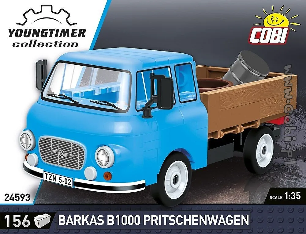 Cobi Barkas B1000 Pritschenwagen Set 24593 SetDB