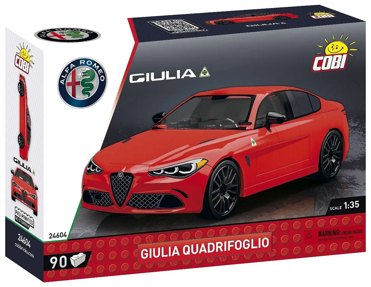Alfa Romeo Giulia Quadrifoglio Diecast ELITE-MODELS AR08-WH Scale