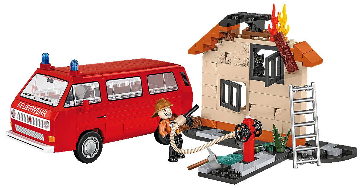 Volkswagen T3 Pompiers (COBI-24635) — Prix et comparaison | Brick Broker