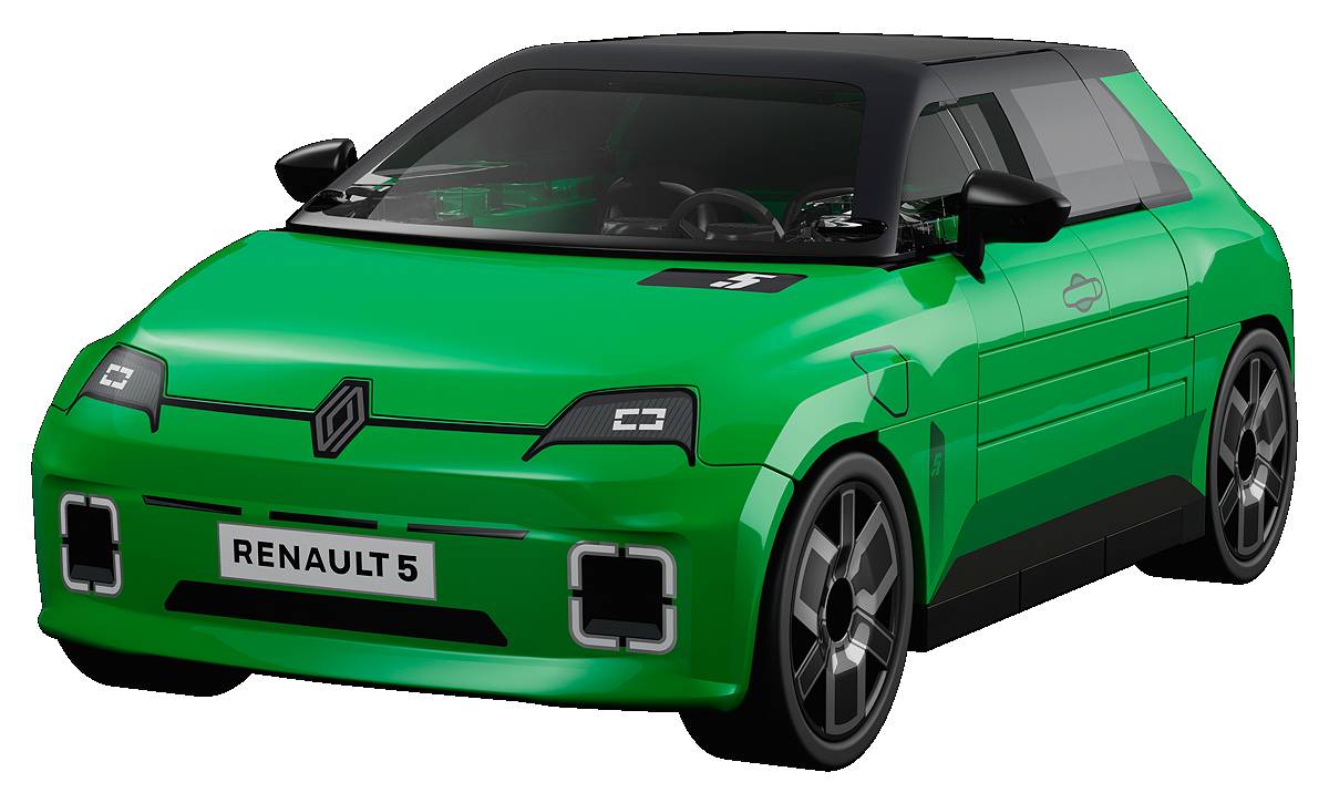 Renault 5 E-Tech vert (COBI-24674) — Prix et comparaison | Brick Broker