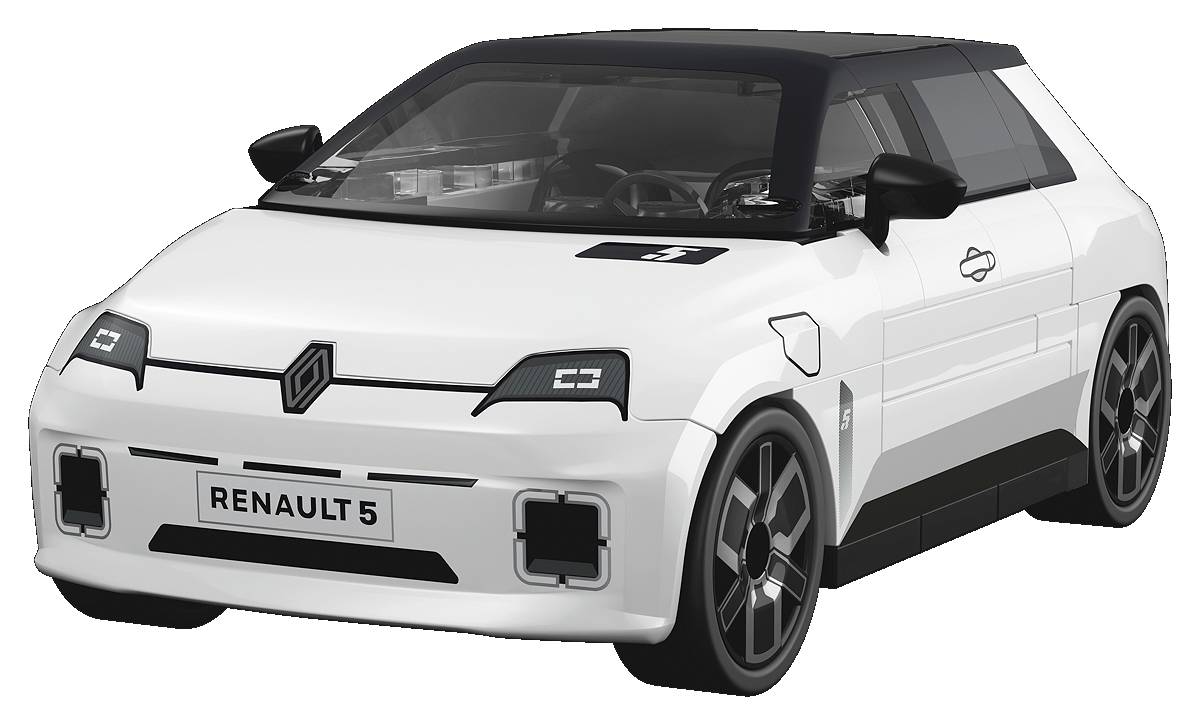 Renault 5 E-Tech blanc (COBI-24675) — Prix et comparaison | Brick Broker