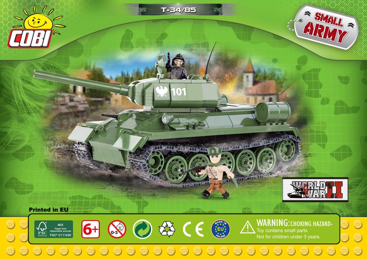 T-34/85 (COBI-2476) — Prix et comparaison | Brick Broker