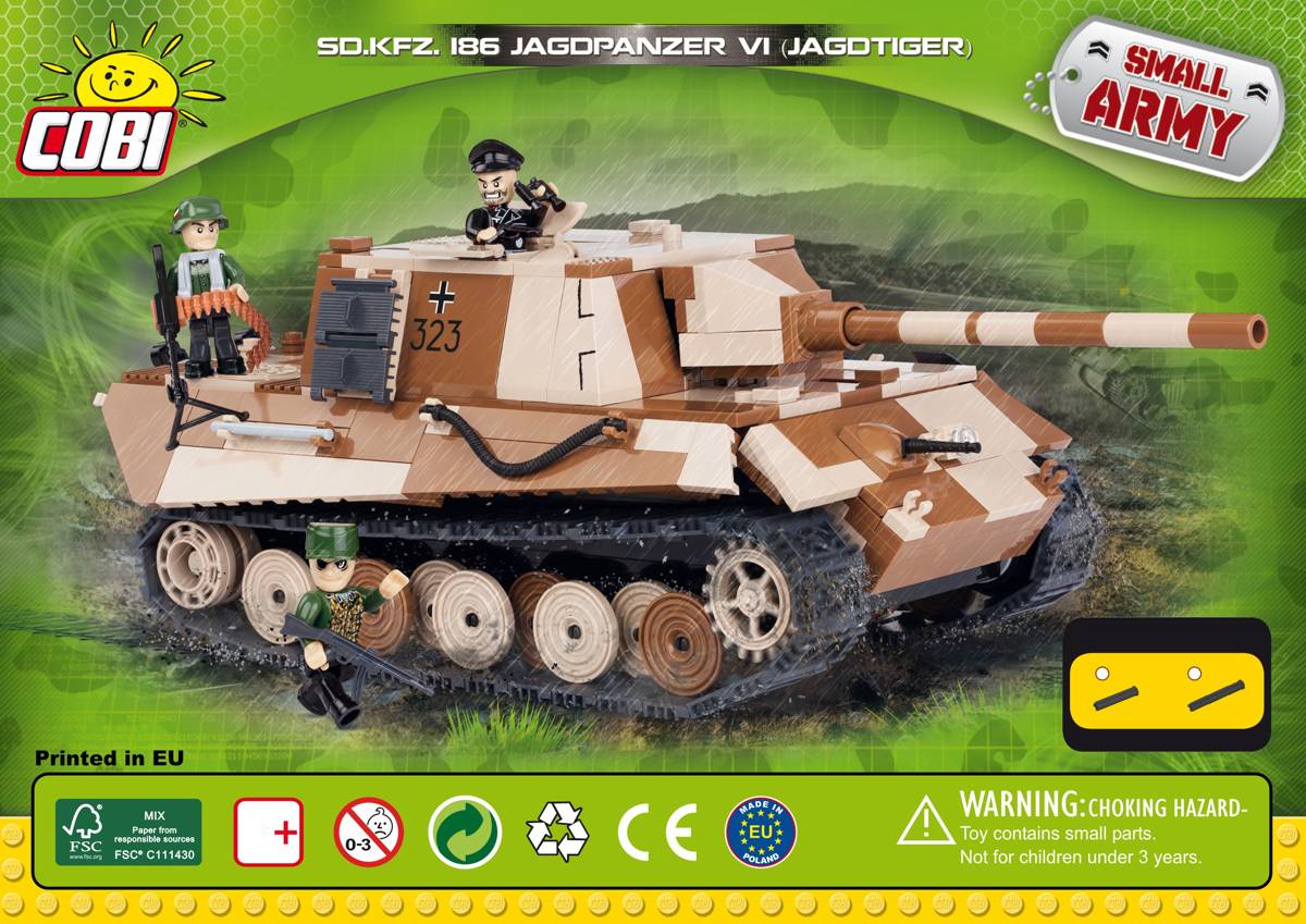 Sd.Kfz.186 Jagdpanzer VI Jagdtiger (COBI-2484) — Prix et comparaison | Brick Broker
