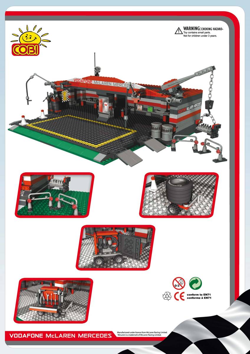 Stand McLaren 1000 (COBI-25000) — Prix et comparaison | Brick Broker