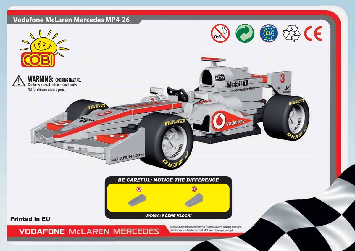 McLaren MP4-26 (COBI-25120) — Prix et comparaison | Brick Broker