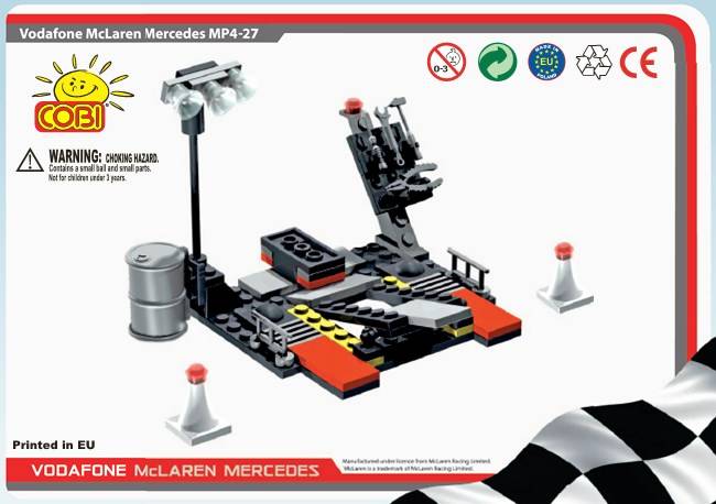 Voiture McLaren MP4-27 2012 (COBI-25320) — Prix et comparaison | Brick Broker