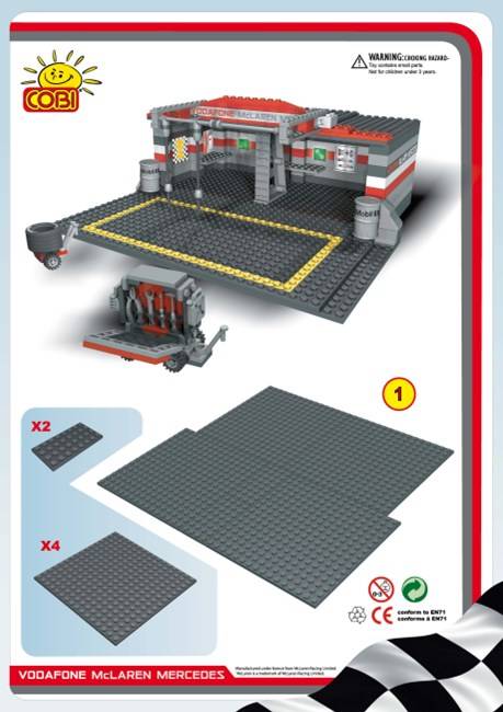 McLaren Pit Stop 500 (COBI-25500) — Prix et comparaison | Brick Broker