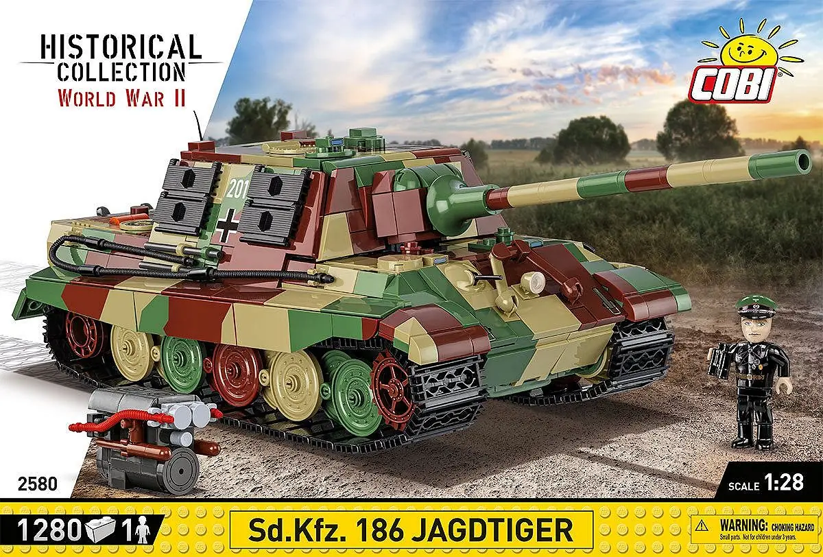 Cobi Sd.Kfz. 186 Jagdtiger • Set 2580 • SetDB