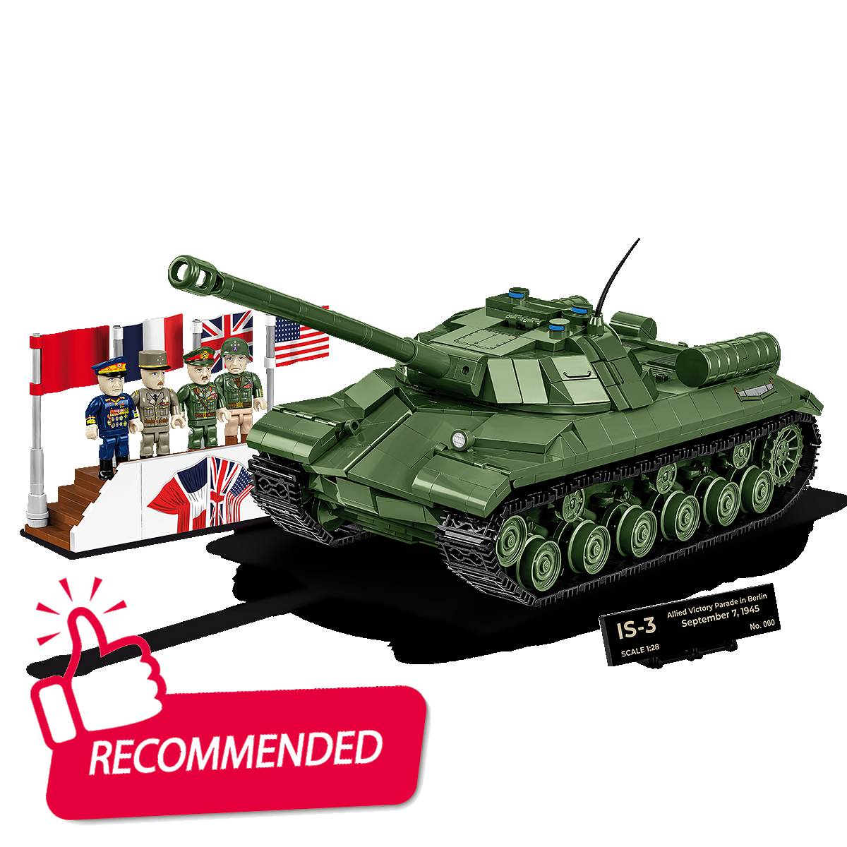 IS-3 Défilé de la Victoire Berlin 1945 - Édition limitée (COBI-2589) — Prix et comparaison | Brick Broker
