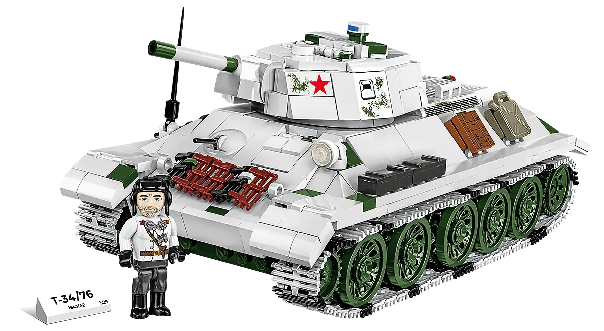 Cobi T-34/76 mod. 1941/42 • Set 2595 • SetDB