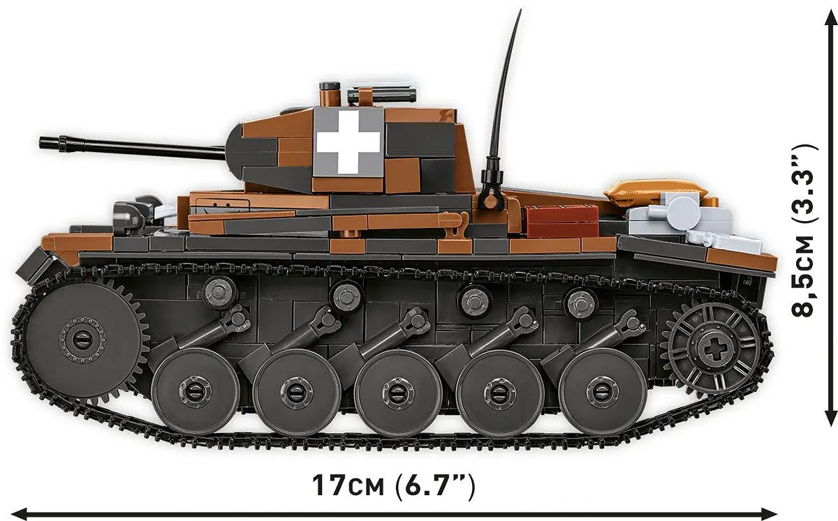 Cobi Panzerkampfwagen II Ausf. A Tank - JAC Stores IOM Cobi Panzerkampfwagen II Ausf. A Tank - JAC Stores IOM