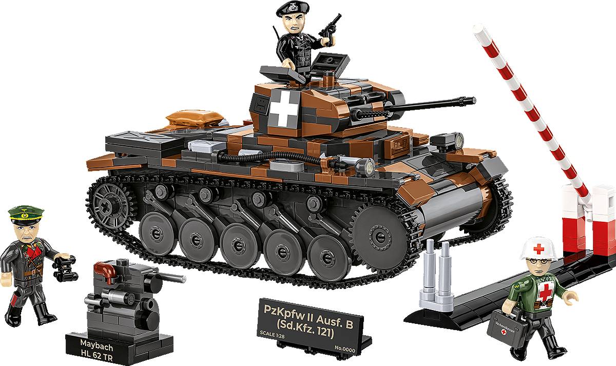 Panzerkampfwagen II Ausf. B - Édition limitée (COBI-2596) — Prix et comparaison | Brick Broker