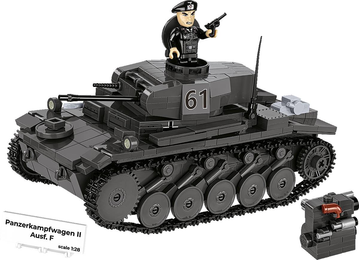 Panzerkampfwagen II Ausf. F (COBI-2597) — Prix et comparaison | Brick Broker