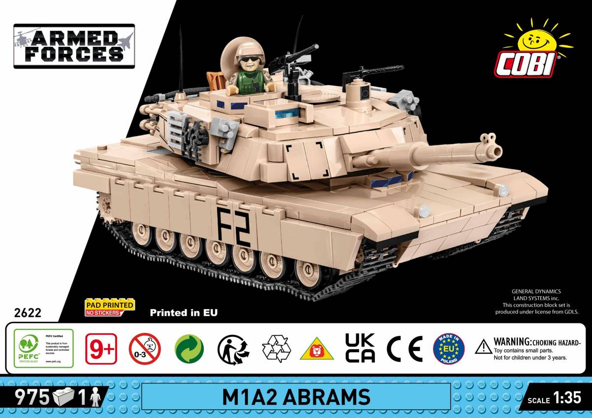M1A2 Abrams (COBI-2622) — Prix et comparaison | Brick Broker