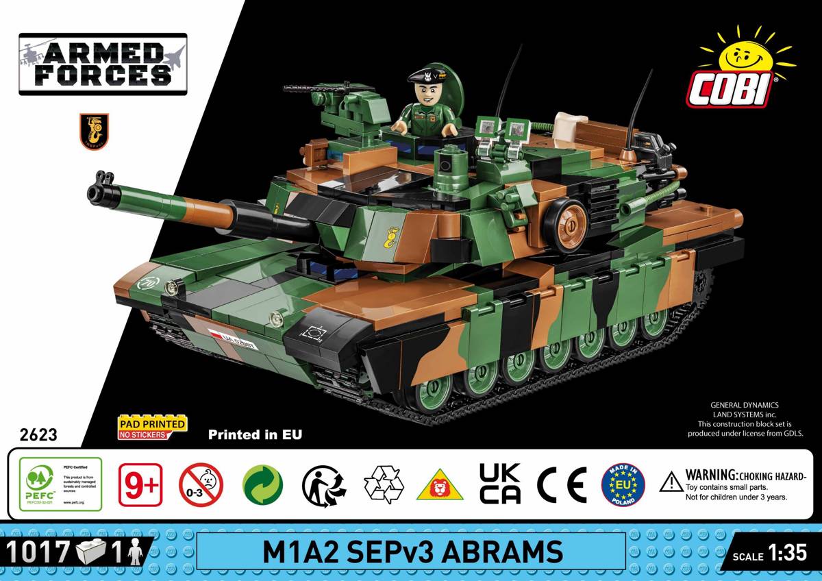 M1A2 SEPv3 Abrams (COBI-2623) — Prix et comparaison | Brick Broker