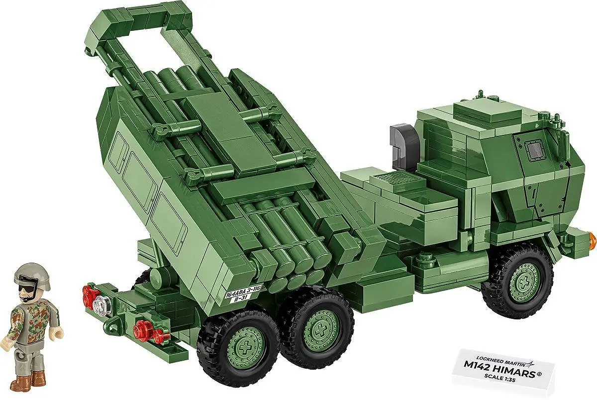 M142 Himars sistema razzo alta mobilità modello mattoni - COBI 2626