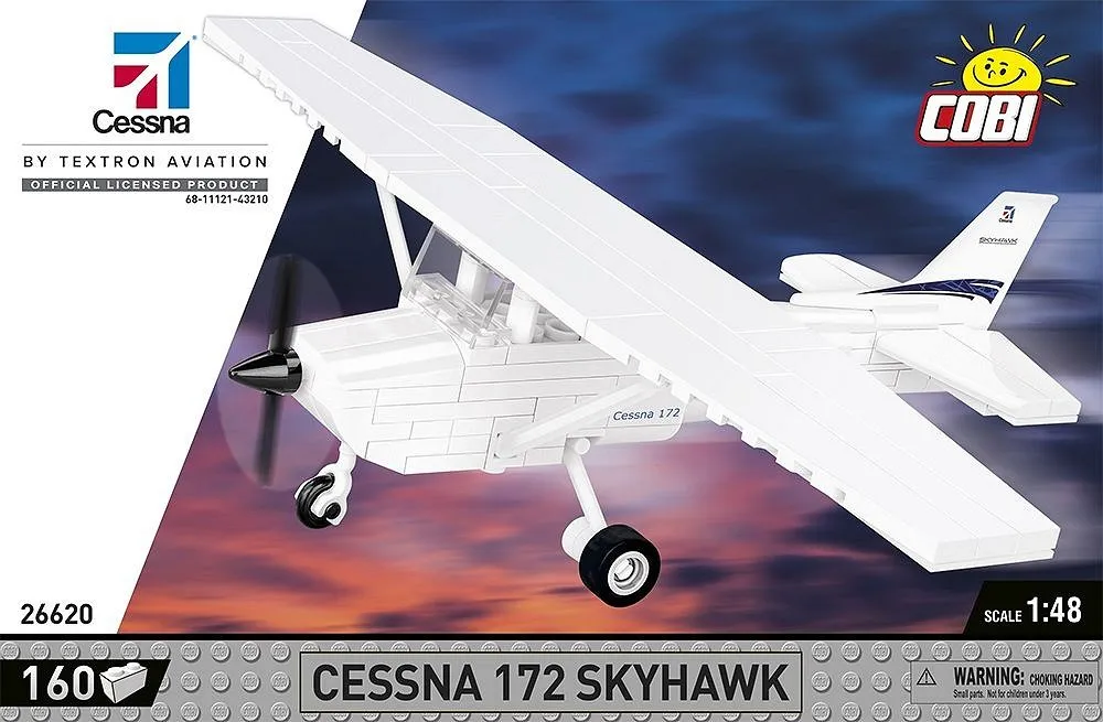 Cobi Cessna 172 Skyhawk-White • Set 26620 • SetDB