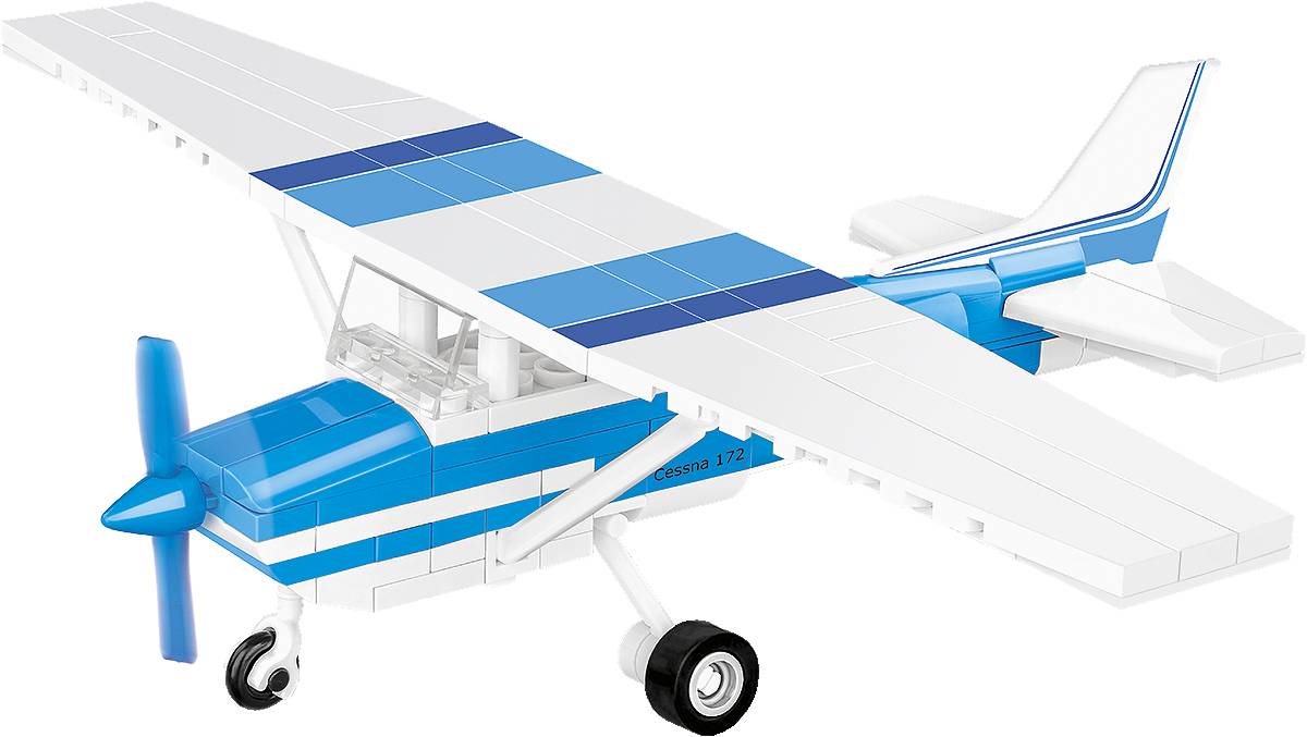 Cessna 172 Skyhawk Blanc-Bleu (COBI-26622) — Prix et comparaison | Brick Broker